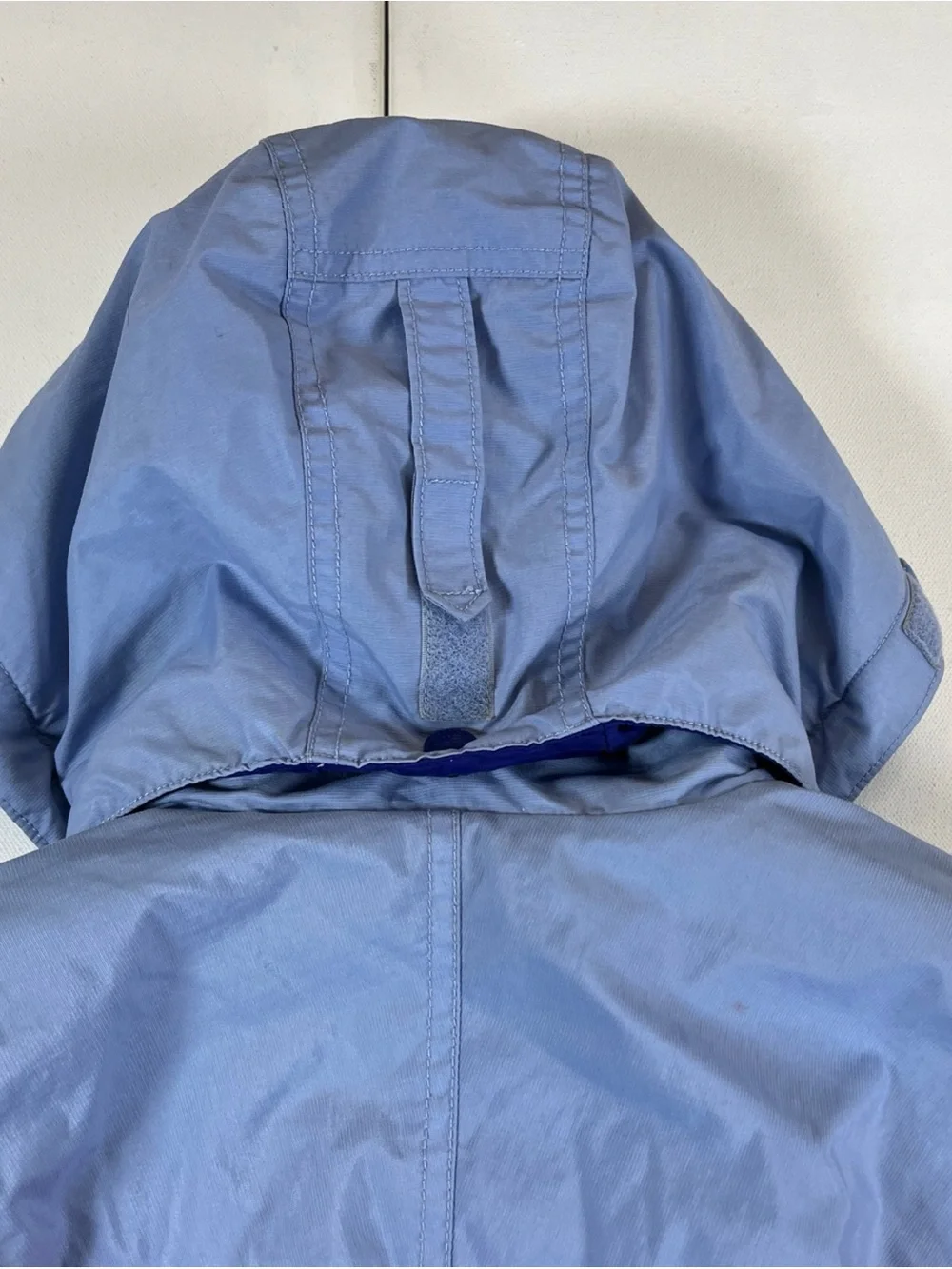 Vintage Columbia Bugaboo Jacket Youth 6 Blue Pink Ski Colorblock Hooded Nylon